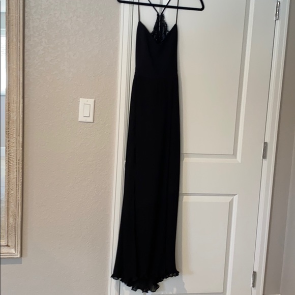 Black Lovers & Friends Candlelight Maxi Dress S - Picture 2 of 7